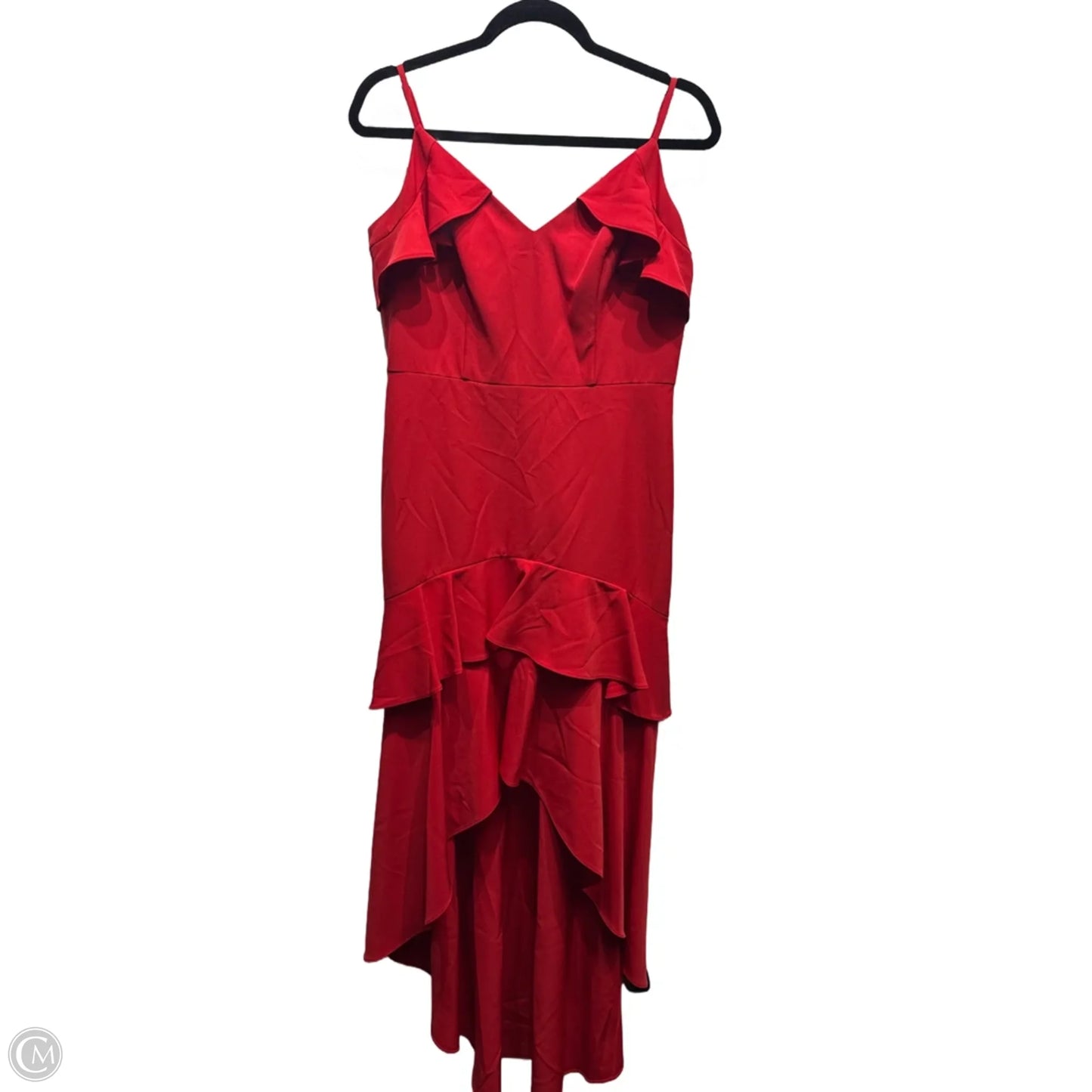 Dress Party Long By aidan In Red, Size: 10