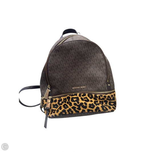 Backpack Designer By Michael Kors, Size: Large