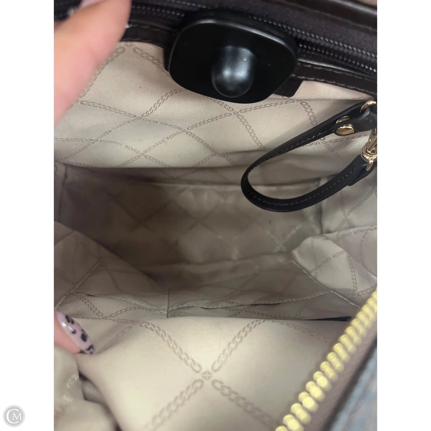 Backpack Designer By Michael Kors, Size: Large