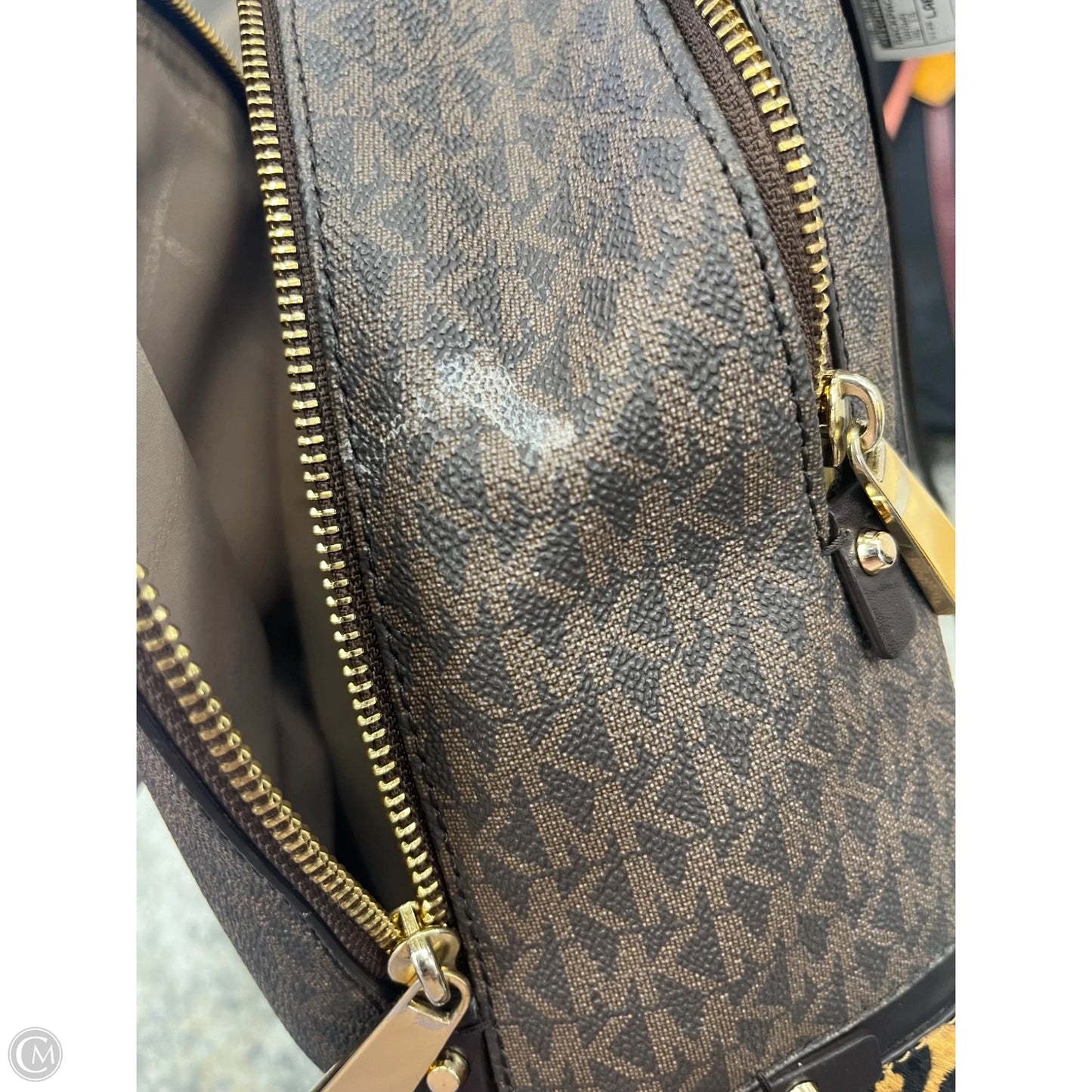 Backpack Designer By Michael Kors, Size: Large