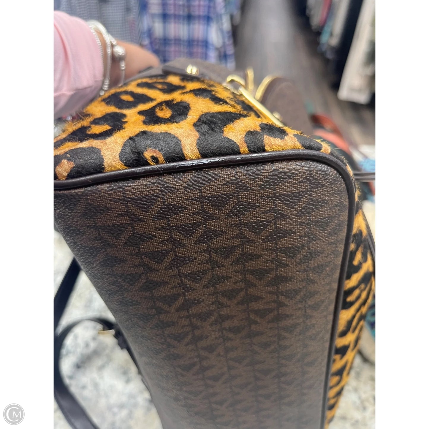 Backpack Designer By Michael Kors, Size: Large