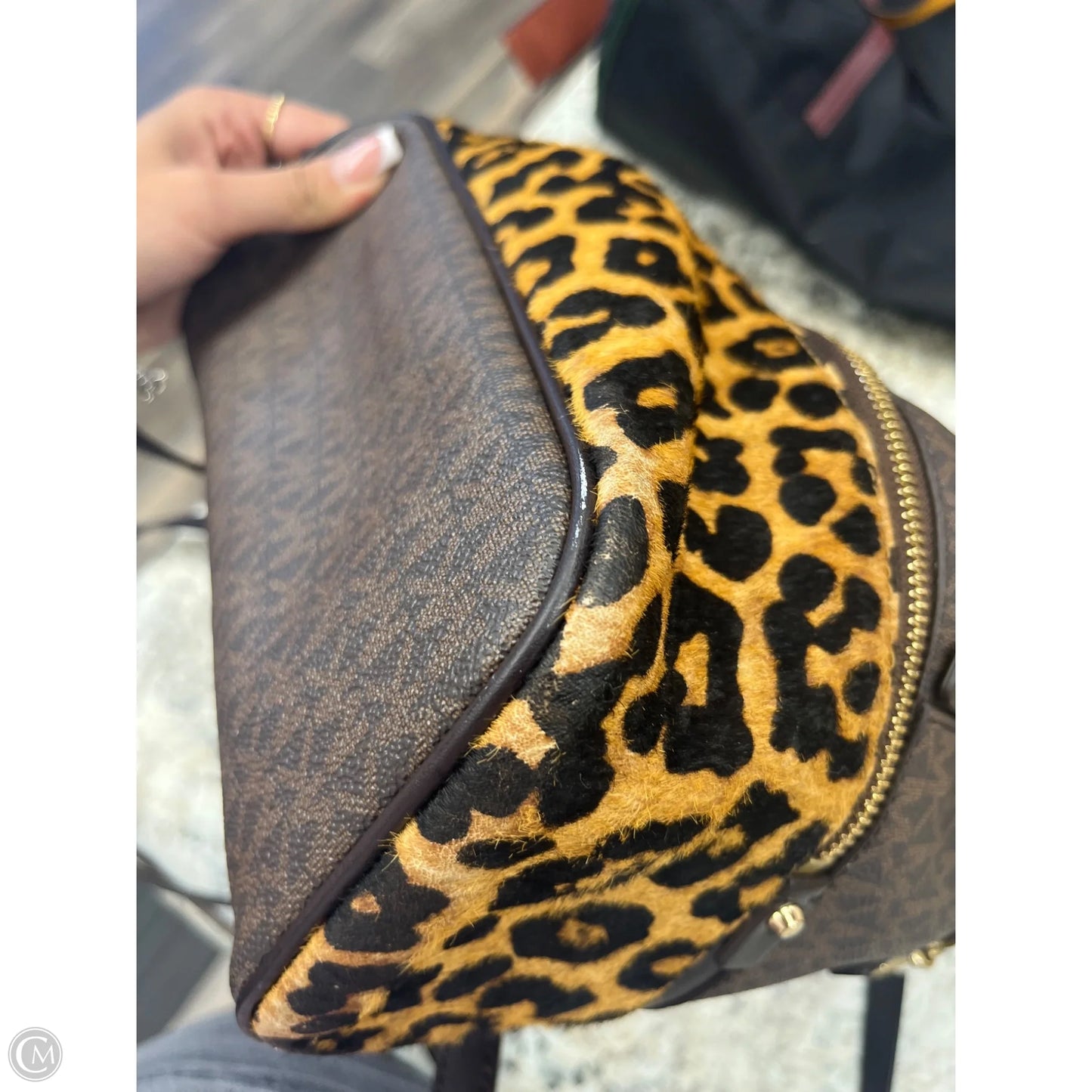 Backpack Designer By Michael Kors, Size: Large