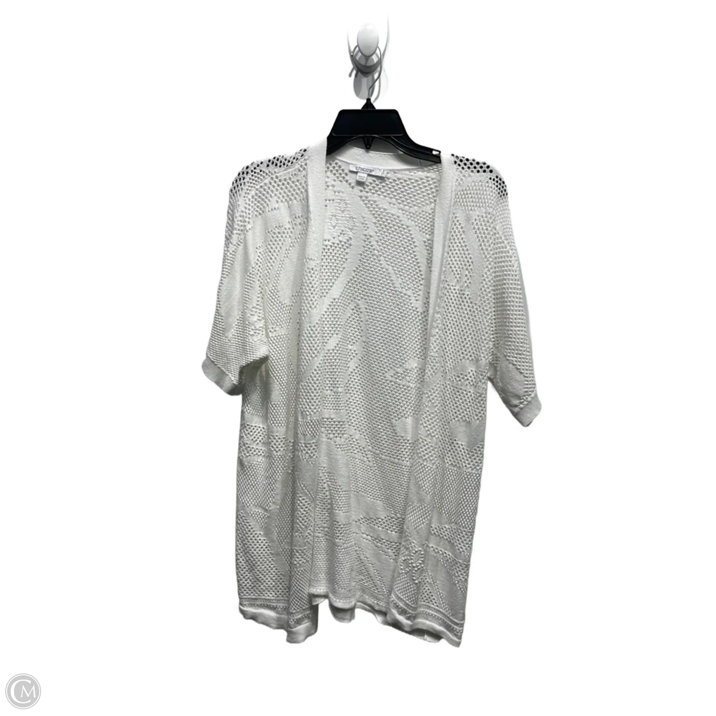 Cardigan By Chicos In White, Size: L