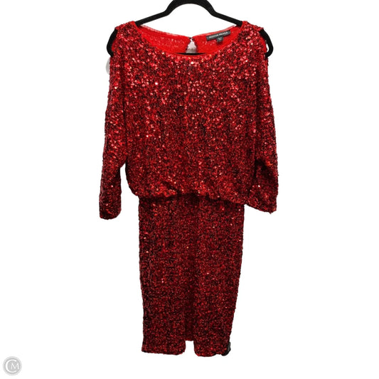 Dress Party Short By Boston Proper In Red, Size: 8