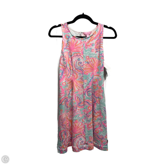 Dress Designer By Lilly Pulitzer In Pink & White, Size: Xs