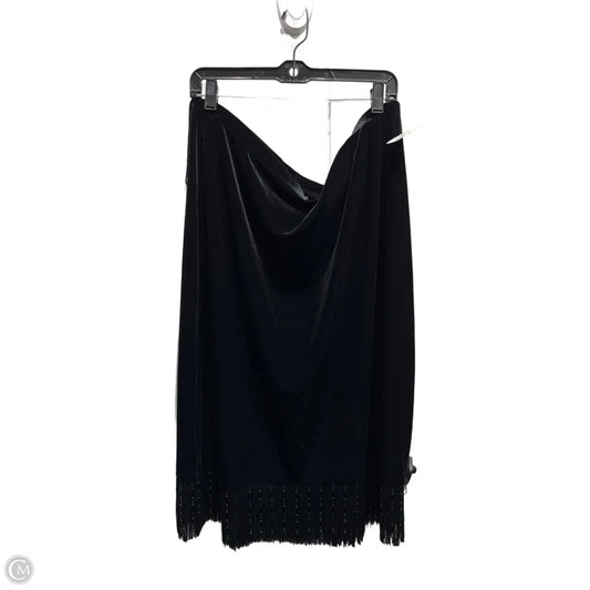 Skirt Mini & Short By Clothes Mentor In Black, Size: 2x