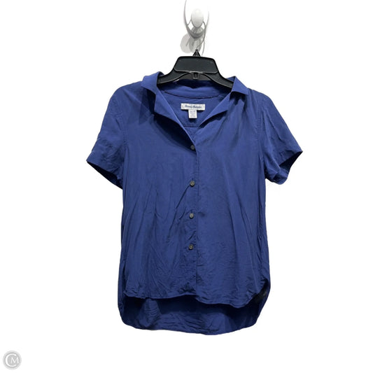Top Short Sleeve By Tommy Bahama In Blue, Size: Xs