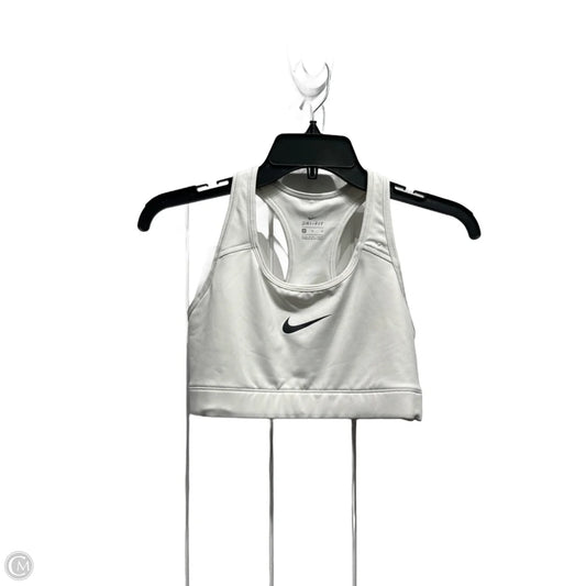 Athletic Bra By Nike Apparel In White, Size: M