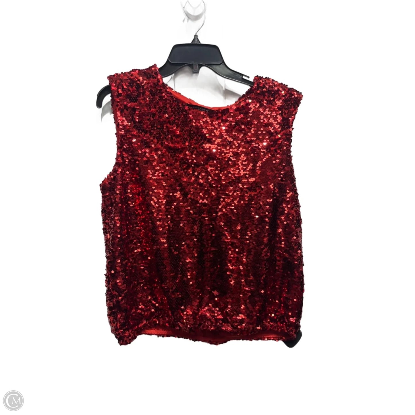 Top Short Sleeve By Marc New York In Red, Size: M