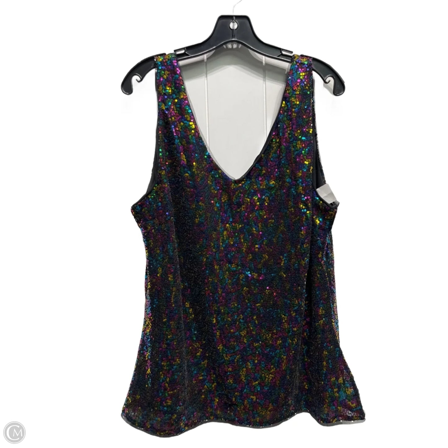 Top Sleeveless By Grace Karin In Red & Yellow, Size: Xl