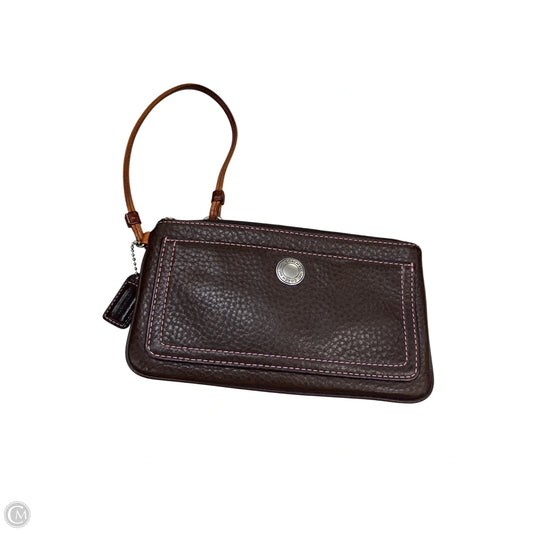 Wristlet Designer By Coach, Size: Medium