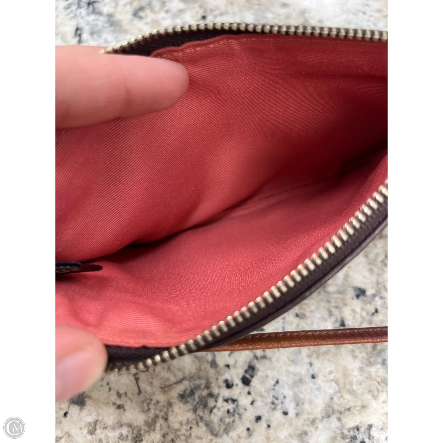 Wristlet Designer By Coach, Size: Medium