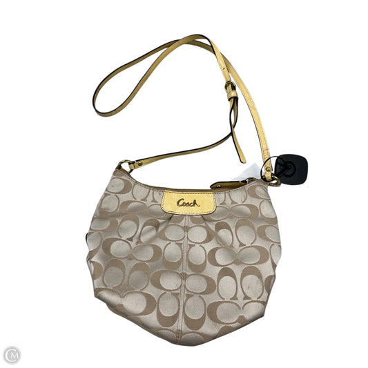 Crossbody Designer By Coach, Size: Medium