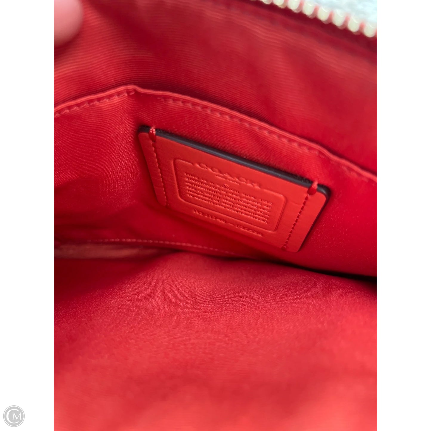 Crossbody Designer By Coach, Size: Medium