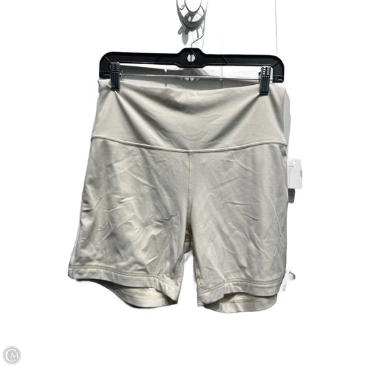 Athletic Shorts By Lululemon In Cream, Size: 12