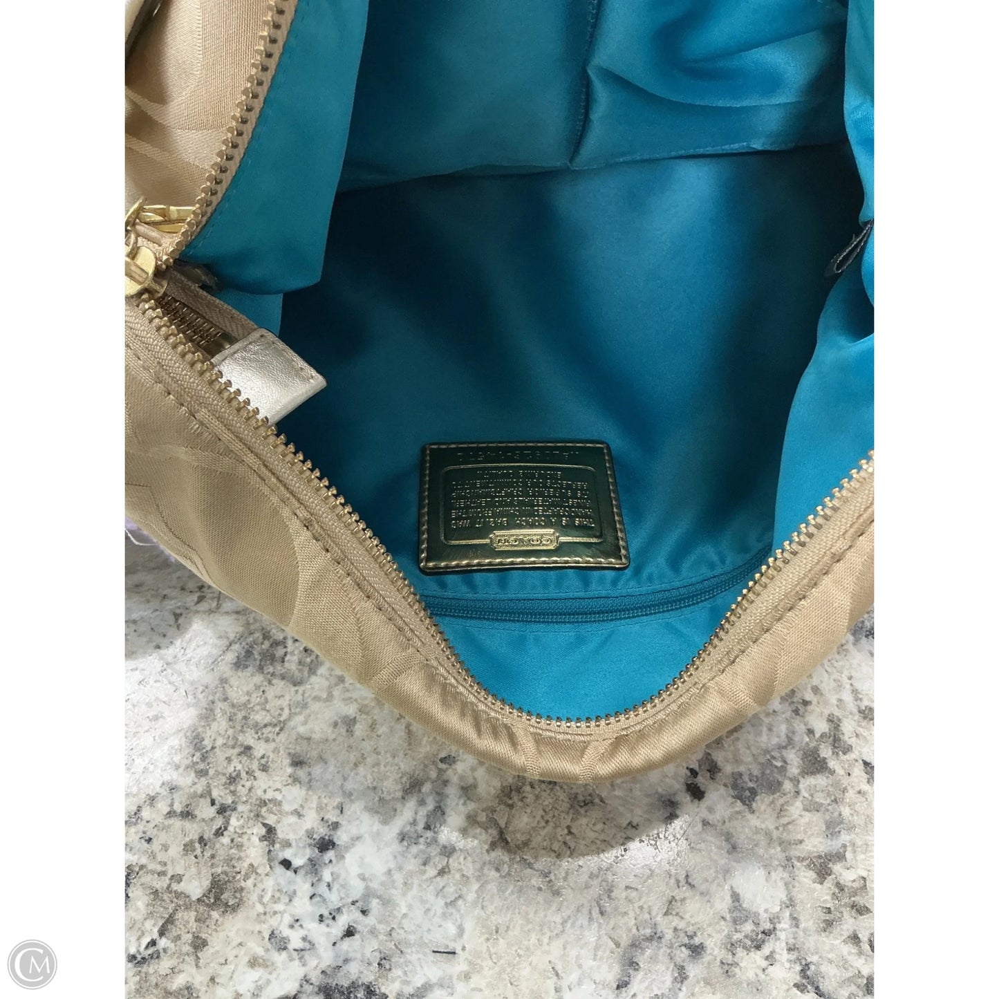 Handbag Designer By Coach, Size: Medium