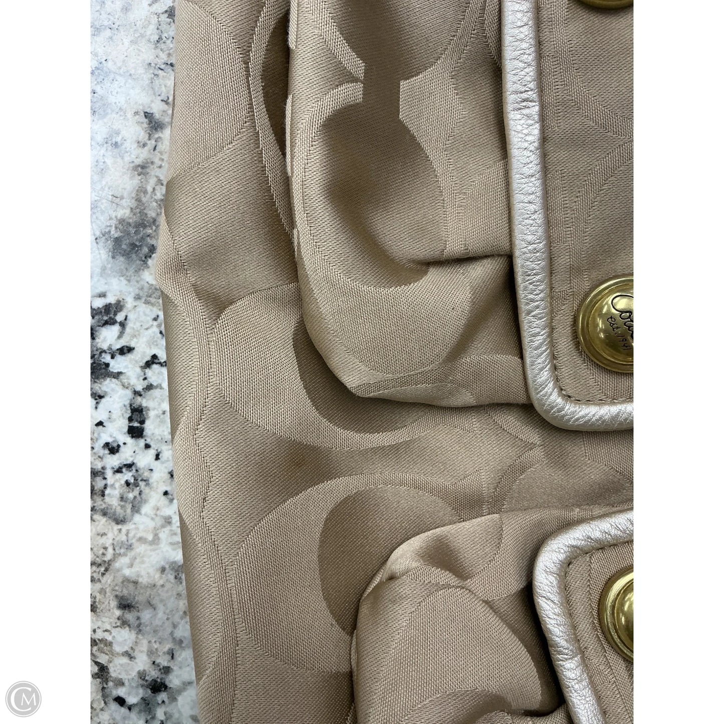 Handbag Designer By Coach, Size: Medium