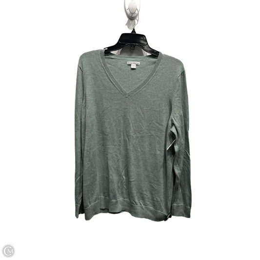 Top Long Sleeve By Amazon Essentials In Green, Size: Xxl