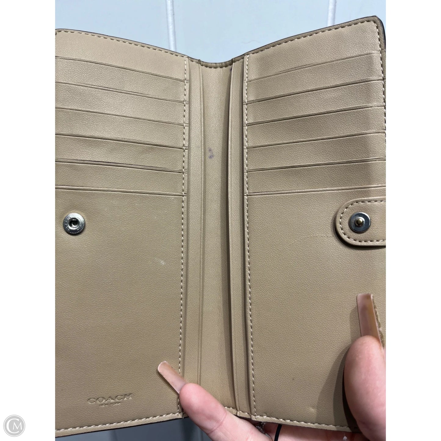 Wallet Designer By Coach, Size: Medium