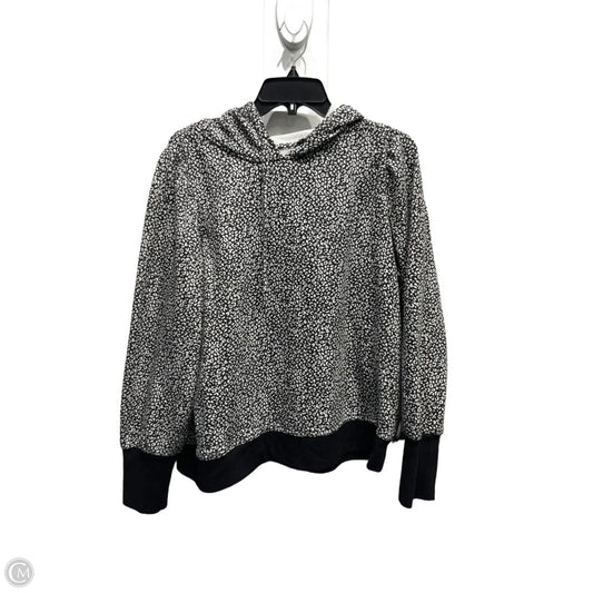 Top Long Sleeve By Nine West Apparel In Black & White, Size: Xl
