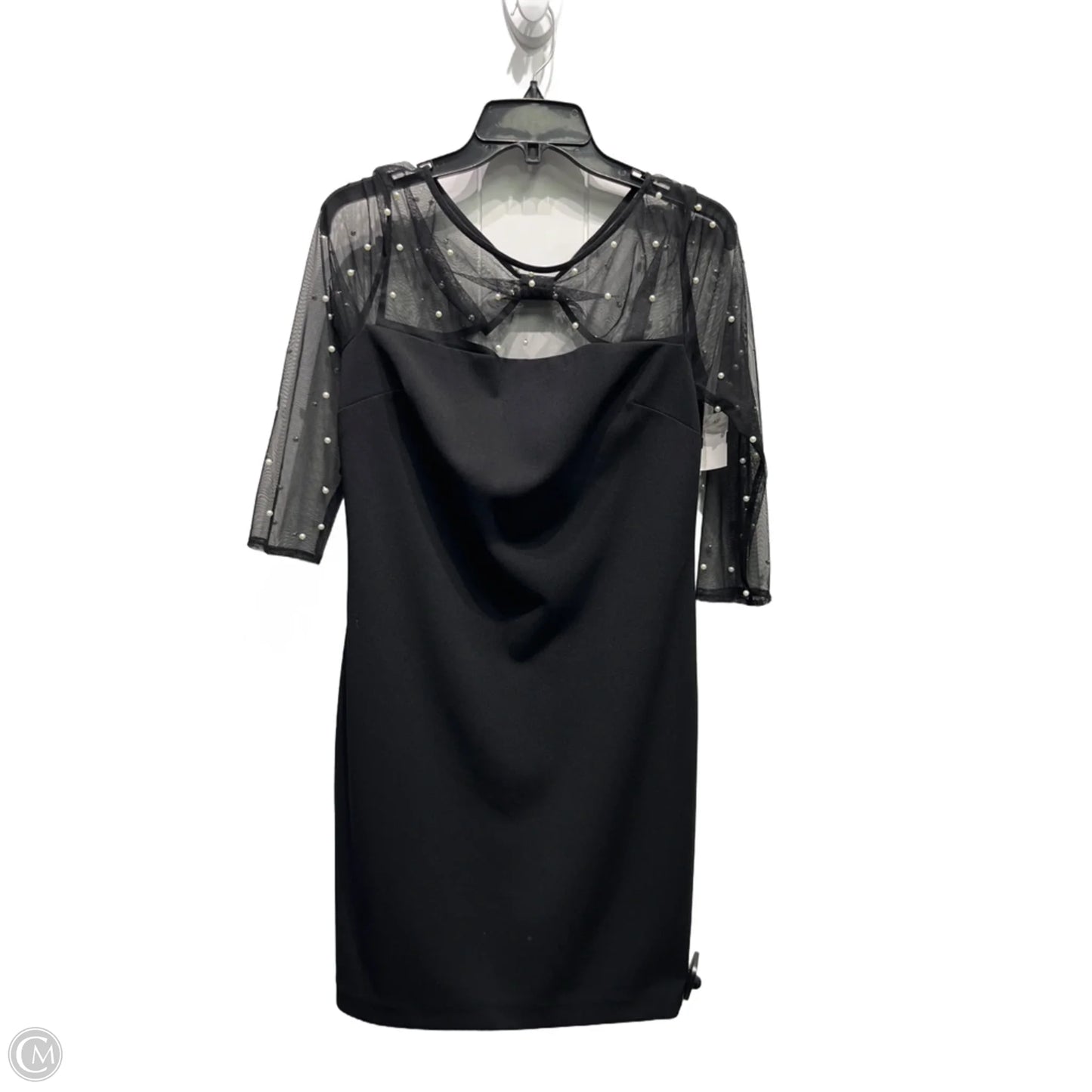 Dress Party Short By Karl Lagerfeld In Black, Size: 6