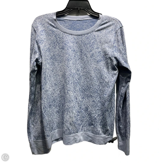 Athletic Top Long Sleeve Crewneck By Lululemon In Bronze, Size: S