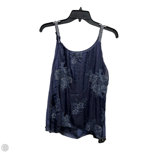 Top Sleeveless By M Made In Italy In Blue, Size: M