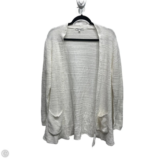 Sweater Cardigan By Madewell In White, Size: M