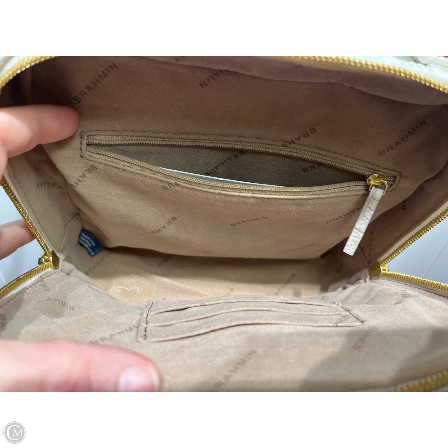 Crossbody Designer By Brahmin, Size: Medium