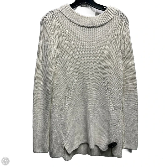 Sweater By Talbots In White, Size: Lp