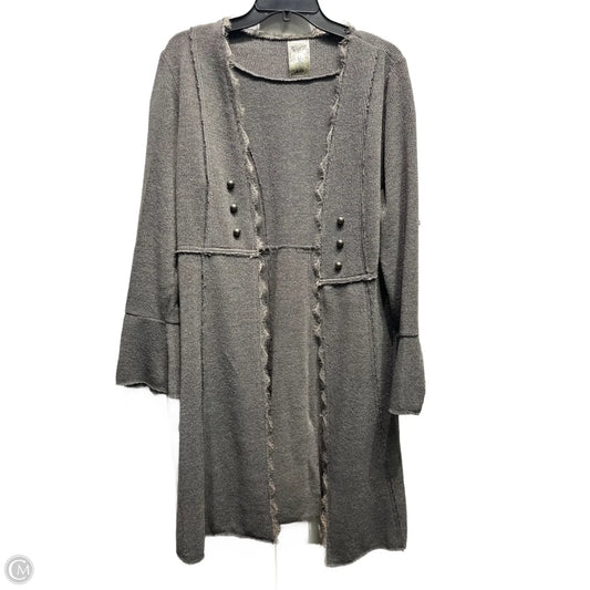 Cardigan By Vocal In Grey, Size: Xl