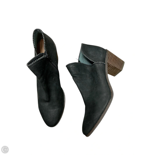 Boots Ankle Heels By Lucky Brand In Black, Size: 10