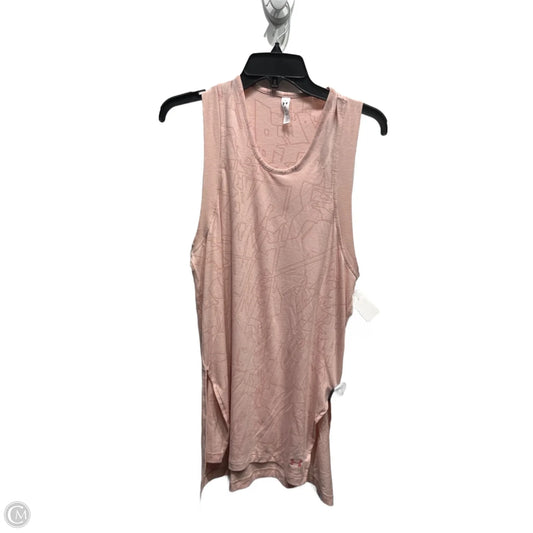 Athletic Tank Top By Under Armour In Pink, Size: S