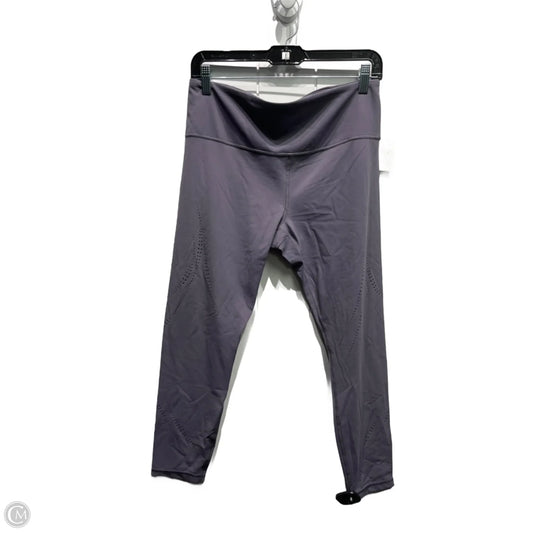 Athletic Leggings Capris By Athleta In Purple, Size: L