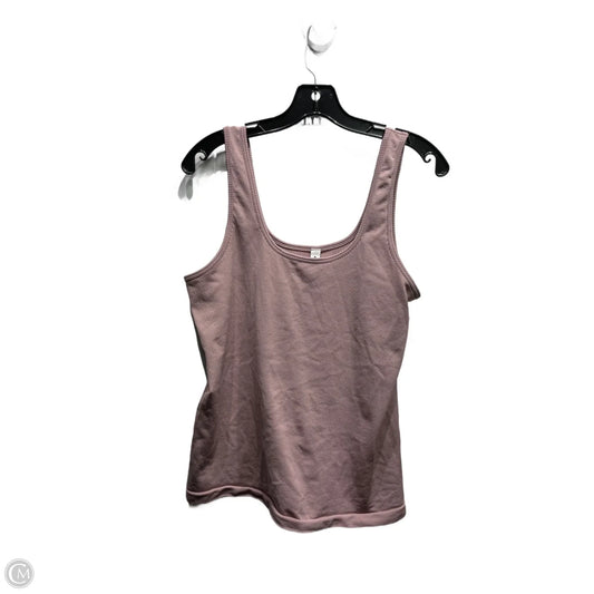 Athletic Tank Top By Athleta In Mauve, Size: Xl