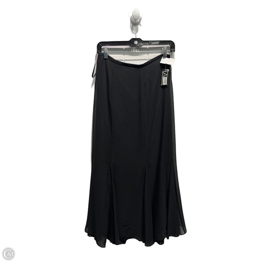 Skirt Maxi By Alex Evenings In Black, Size: S