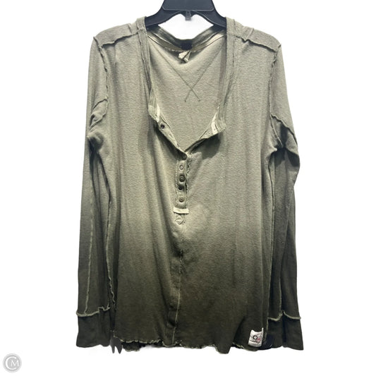 Tunic Long Sleeve By We The Free In Green, Size: L