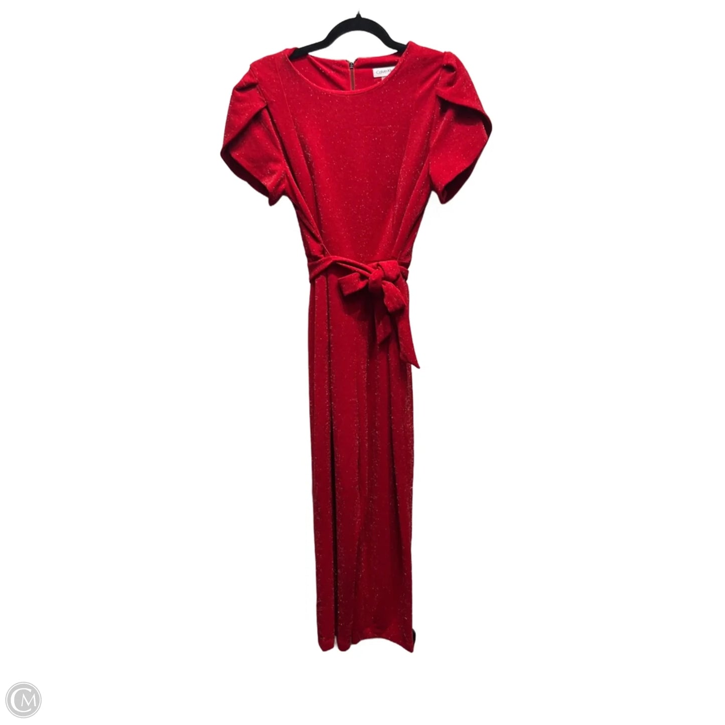 Jumpsuit By Calvin Klein In Red, Size: 10