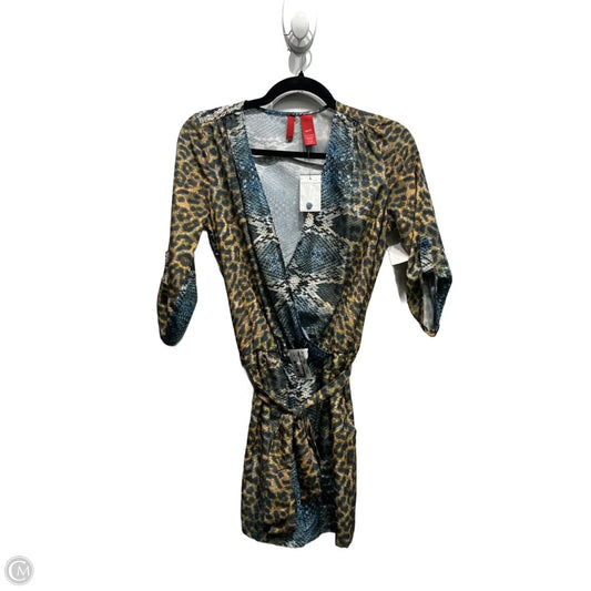 Romper By  5/48 In Blue & Yellow, Size: Xs