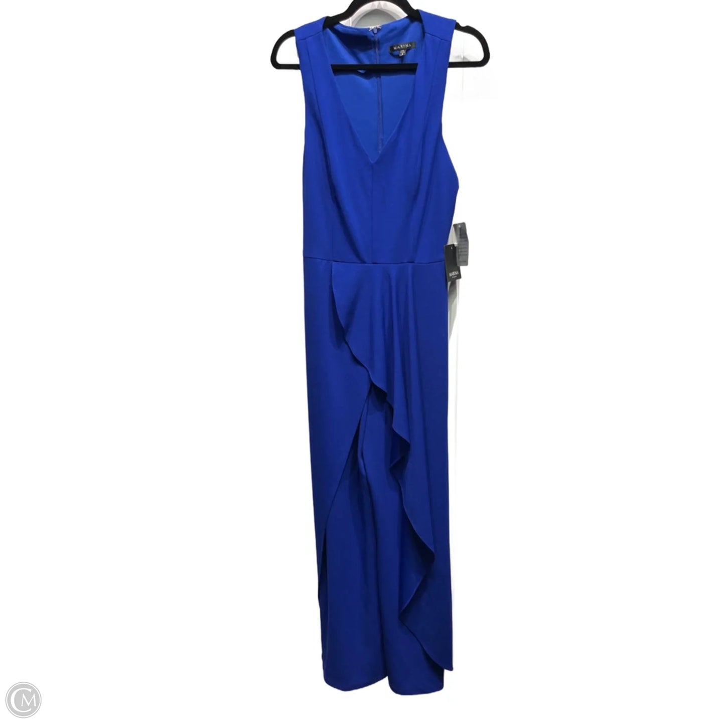Jumpsuit By Marina In Blue, Size: 8
