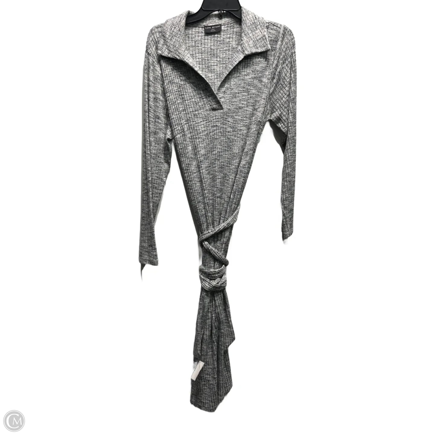 Dress Casual Midi By Lane Bryant In Black & White, Size: 14