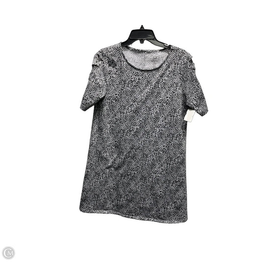 Dress Casual Maxi By Ruby Rd In Black & White, Size: Mp