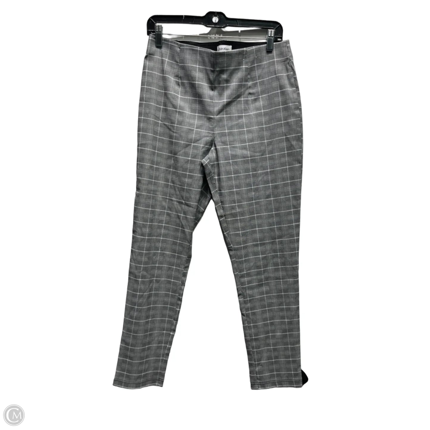 Pants Dress By Calvin Klein In Black & White, Size: 12