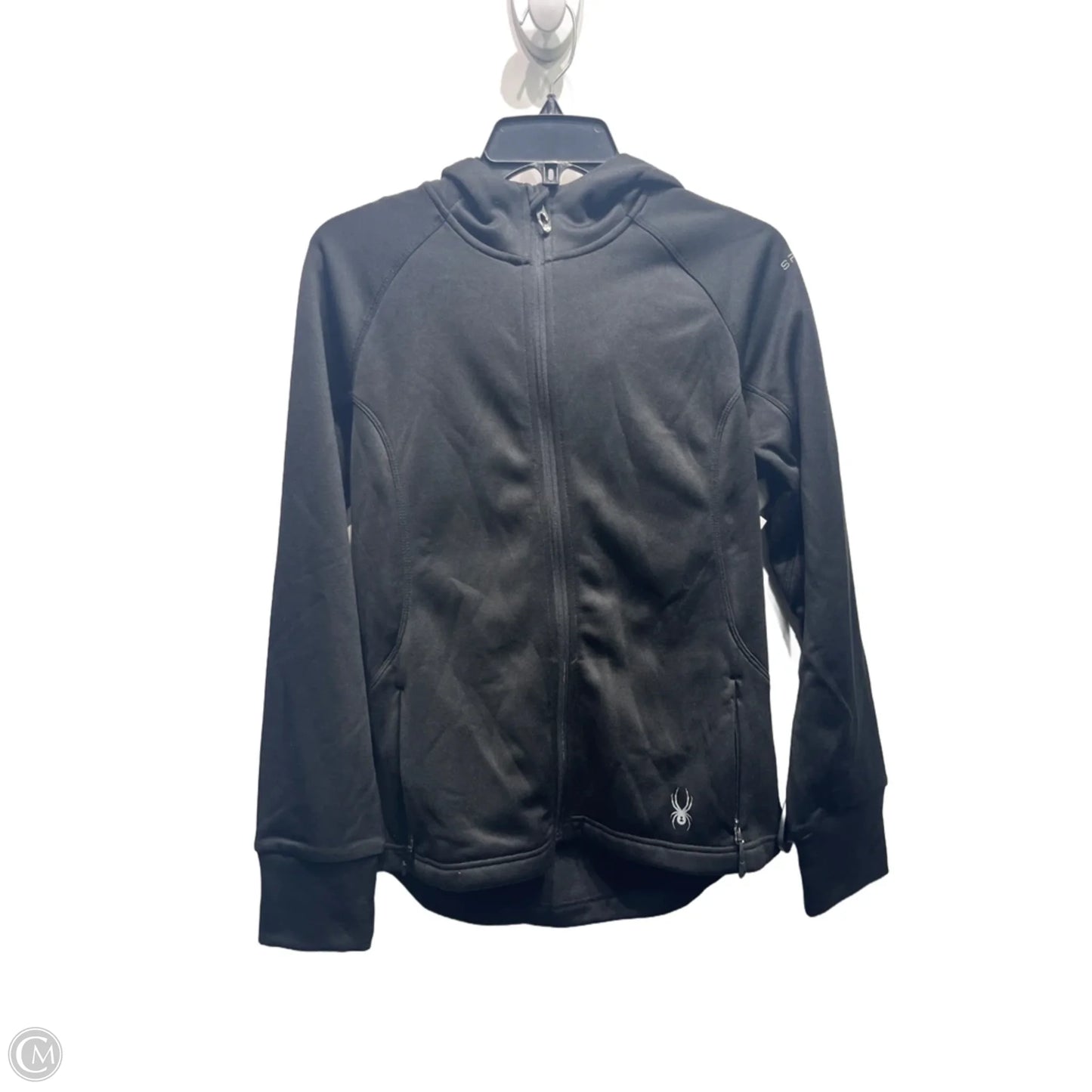 Athletic Jacket By Spyder In Black, Size: M