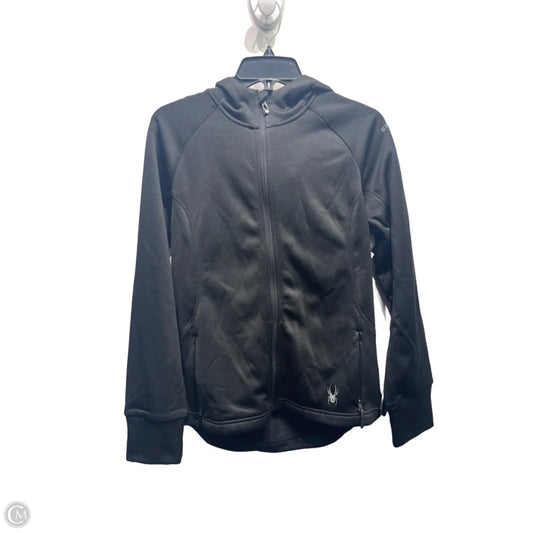 Athletic Jacket By Spyder In Black, Size: M