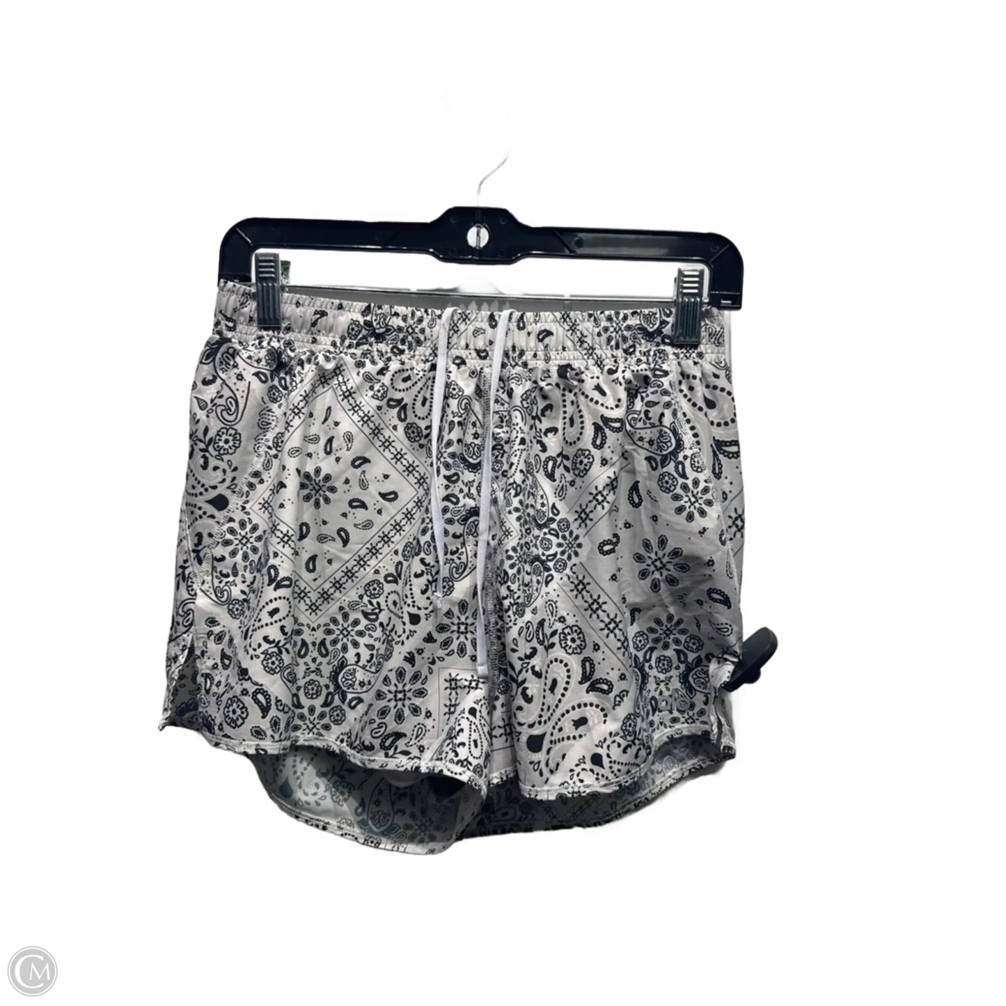 Athletic Shorts By Alo In Black & White, Size: M