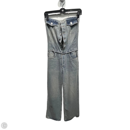Jumpsuit By PINK RIPPLE In Blue Denim, Size: S