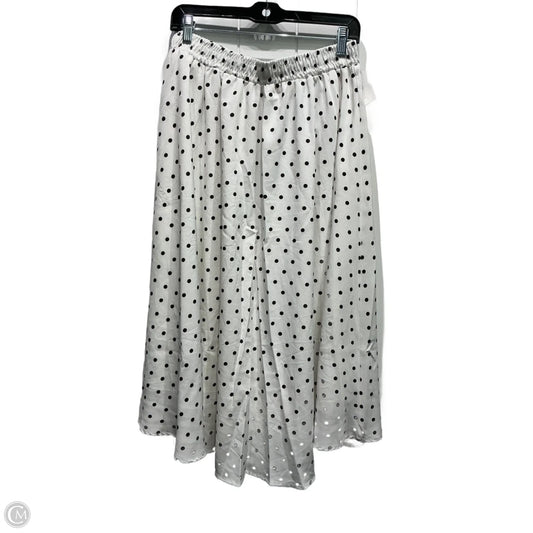 Skirt Maxi By CHARTOU In Black & White, Size: L