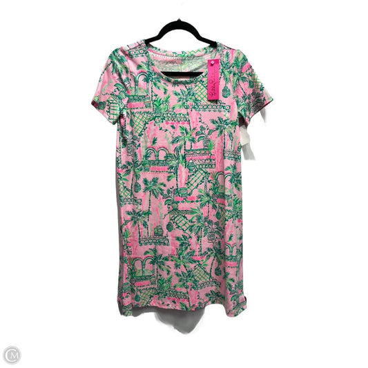 Dress Designer By Lilly Pulitzer In Green & Pink, Size: Xs