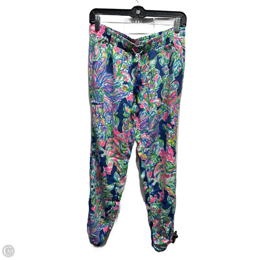 Pants Designer By Lilly Pulitzer In Blue & Green, Size: S